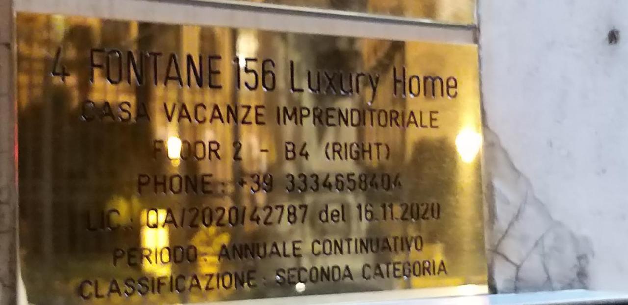 4 Fontane 156 Luxury Home Rome Extérieur photo